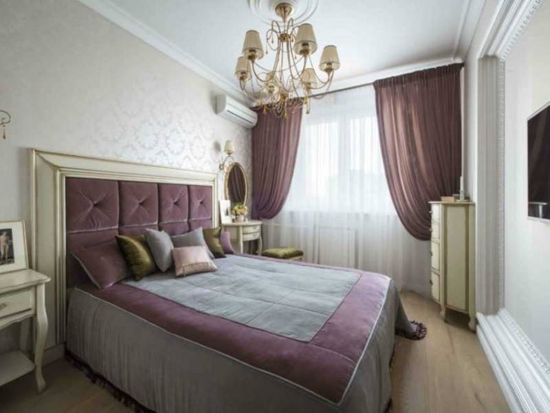 Фиолетовая спальня