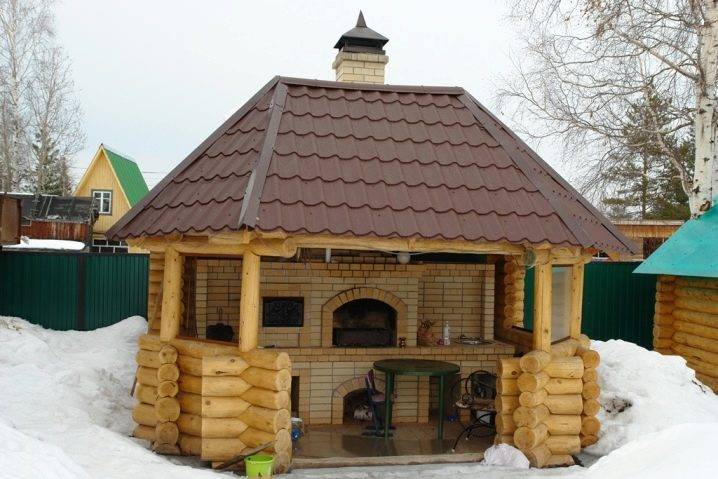 Варианты круглой беседки и рекомендации по ее установке