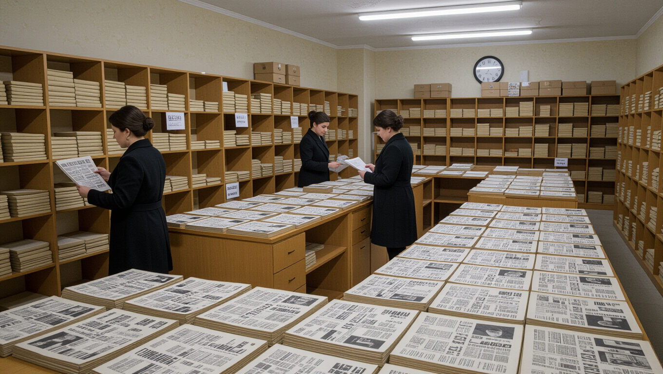 Газета по дате рождения из архивов СССР: обзор источника и примеры публикаций