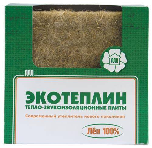 Утеплитель из льна: достоинства, недостатки, характеристики