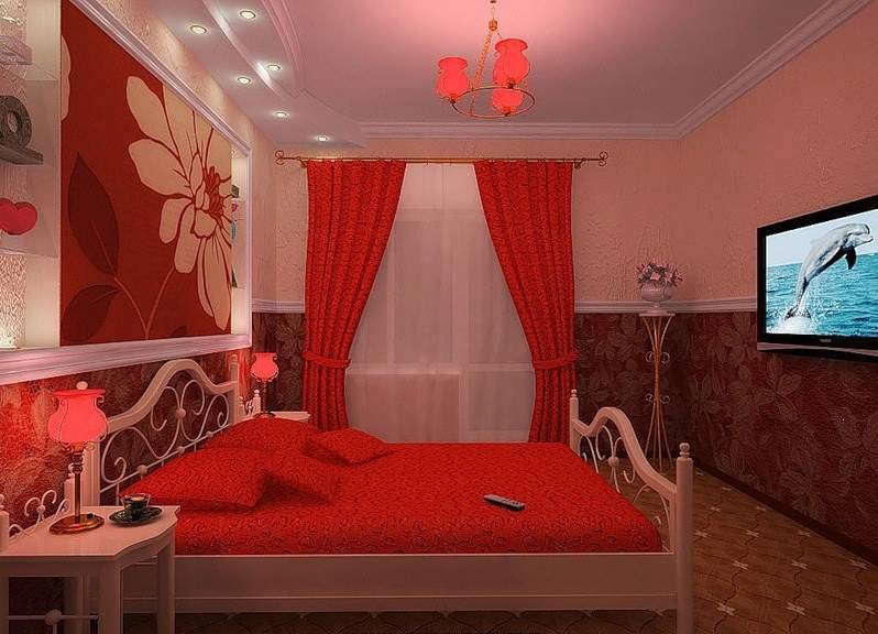 Красная спальня