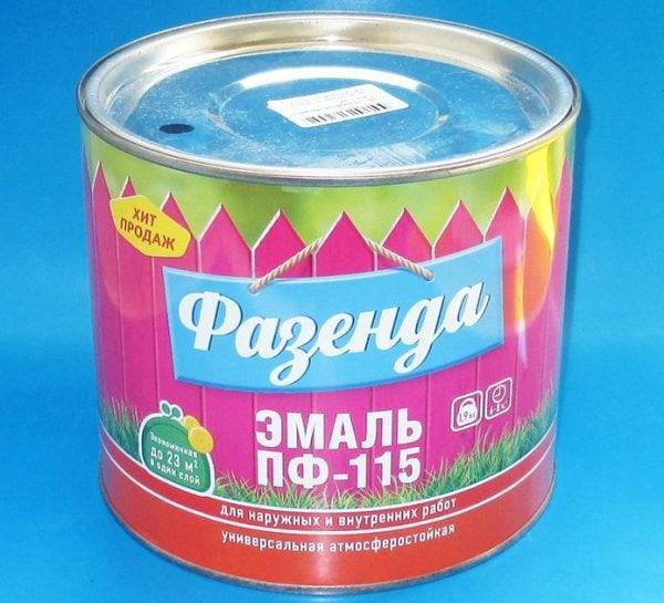 Эмаль ПФ-115: технические характеристики и применение