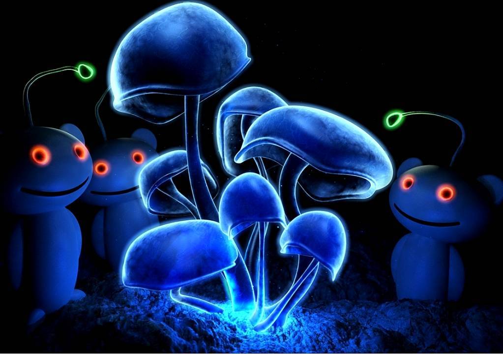 Светящиеся и неоновые обои
