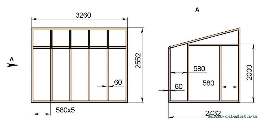Теплица из бруса 50х50 чертеж с размерами. Теплица пристенная односкатная чертеж. Односкатная теплица из поликарбоната чертежи. Теплица 3х6 профильной трубы чертеж. Односкатная теплица своими руками чертежи.
