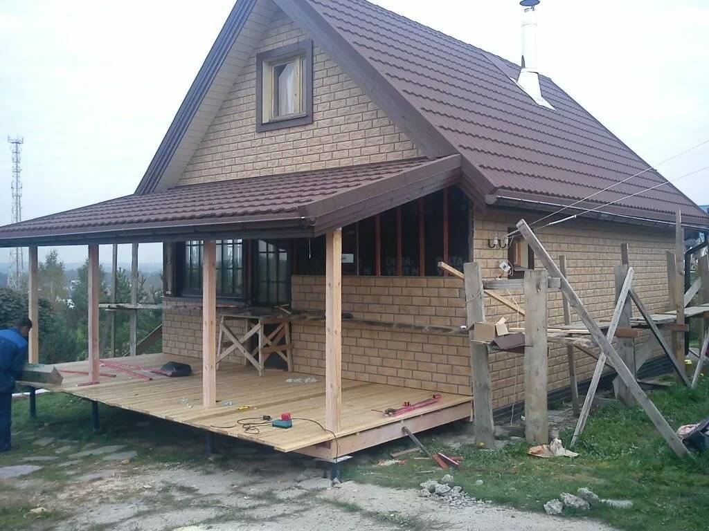 Веранда пристроенная к дому (150 фото): готовые проекты, инструкция, размеры, планировка и дизайн