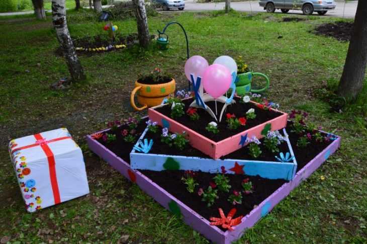 Клумба из камней своими руками - простые и стильные варианты создания для сада (155 фото)