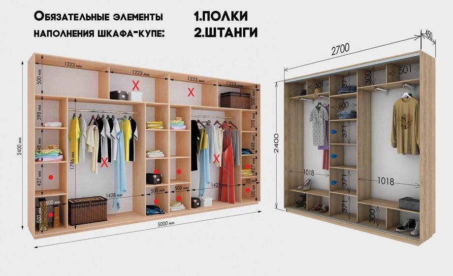 Встраиваемый шкаф-купе