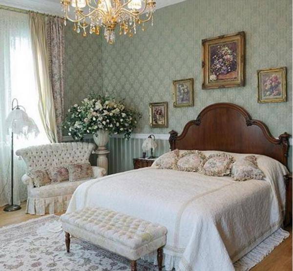 Дизайн спальни в английском стиле: особенности, фото