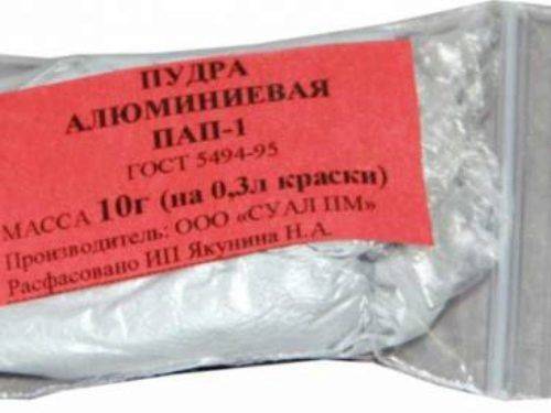 Краска серебрянка: разновидности и сфера применения